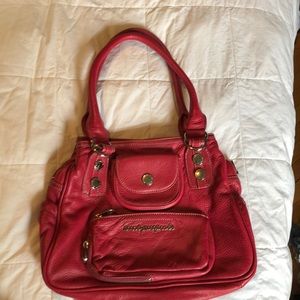 Marc by Marc Jacobs pink leather bag